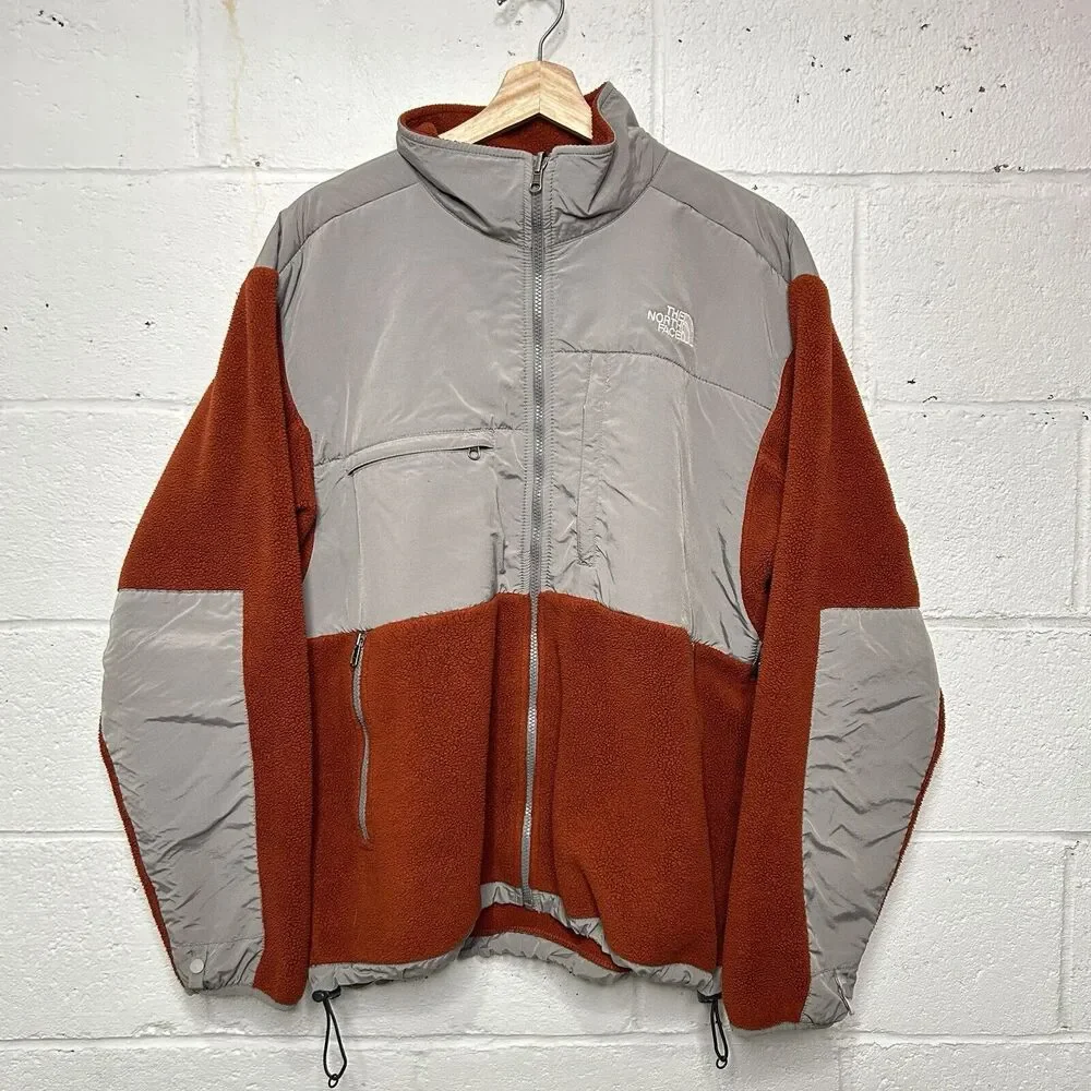 The North Face Denali Jacket “Rust Orange/Grey